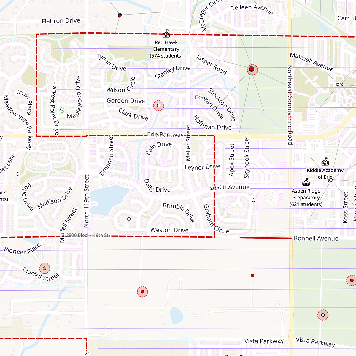 Draco Drilling & Spacing Unit Map (24" x 36" Print)