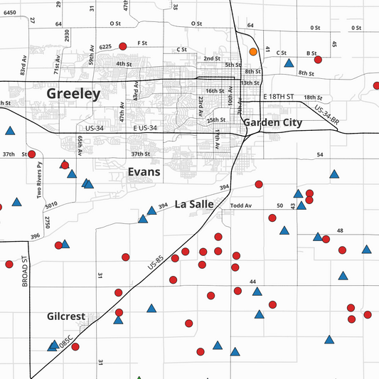 ECMC Data Falsification Map (24" x 36" Print)