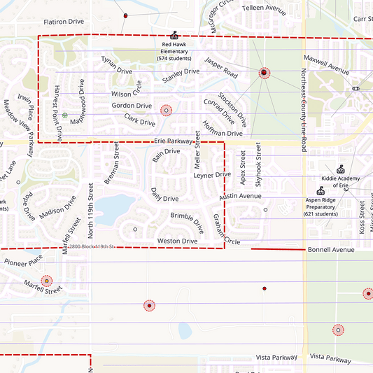 Draco Drilling & Spacing Unit Map (24" x 36" Print)